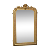 Miroir Louis Philippe en bois doré du XIXe siècle - 130x76cm