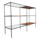 Présentoir modulaire vintage « Abstracta » de Poul Cadovius, Danemark, 1960