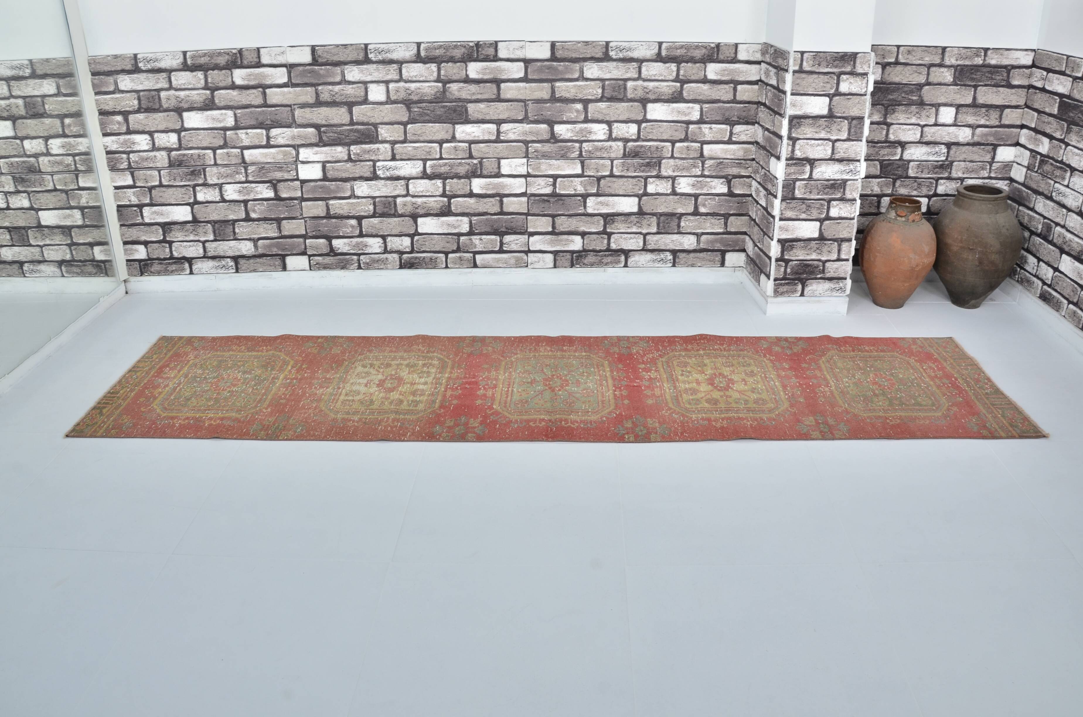 Oushak Vintage Handmade Runner Rug  sku 2131