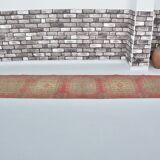 Oushak Vintage Handmade Runner Rug  sku 2131