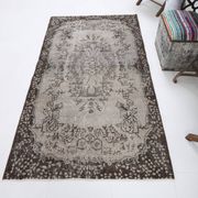 4x7 Rug For Office Oriental Classic Vintage Area Rug, 112x208Cm SK 2672