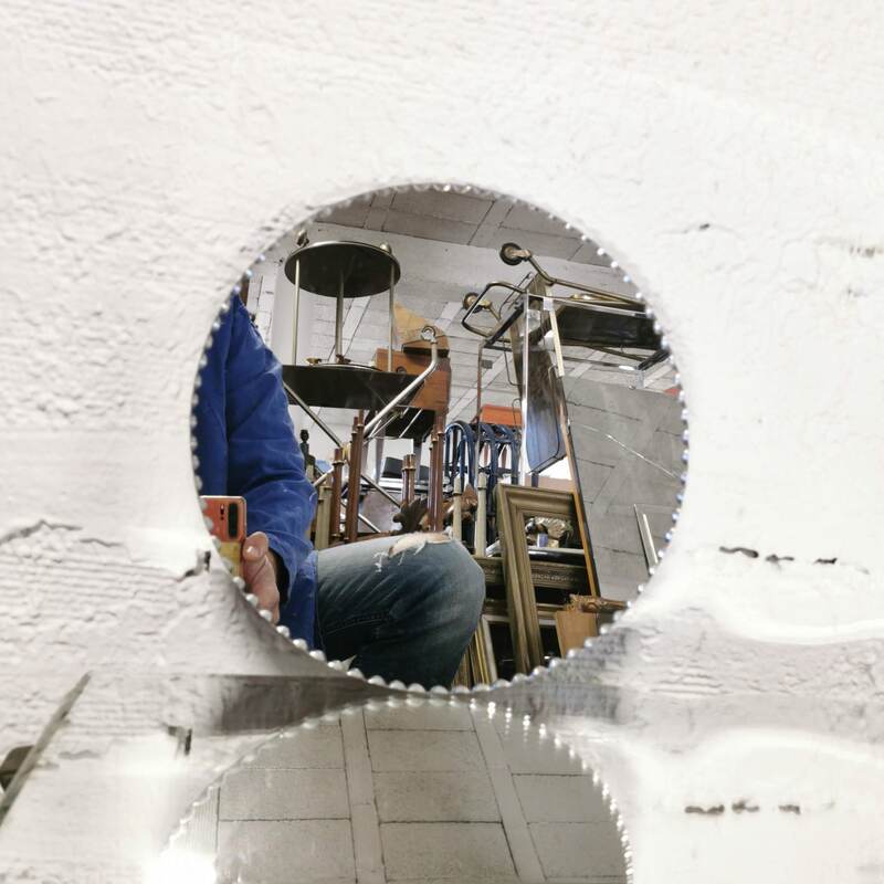 Beveled mirror to install 30cm