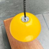 Cabras pendant lamp in Space Age style from the mid-century by Luigi Massoni for Guzzini, 1960s.