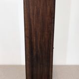 Louis XV style wall display cabinet in walnut, France mid-20th century.