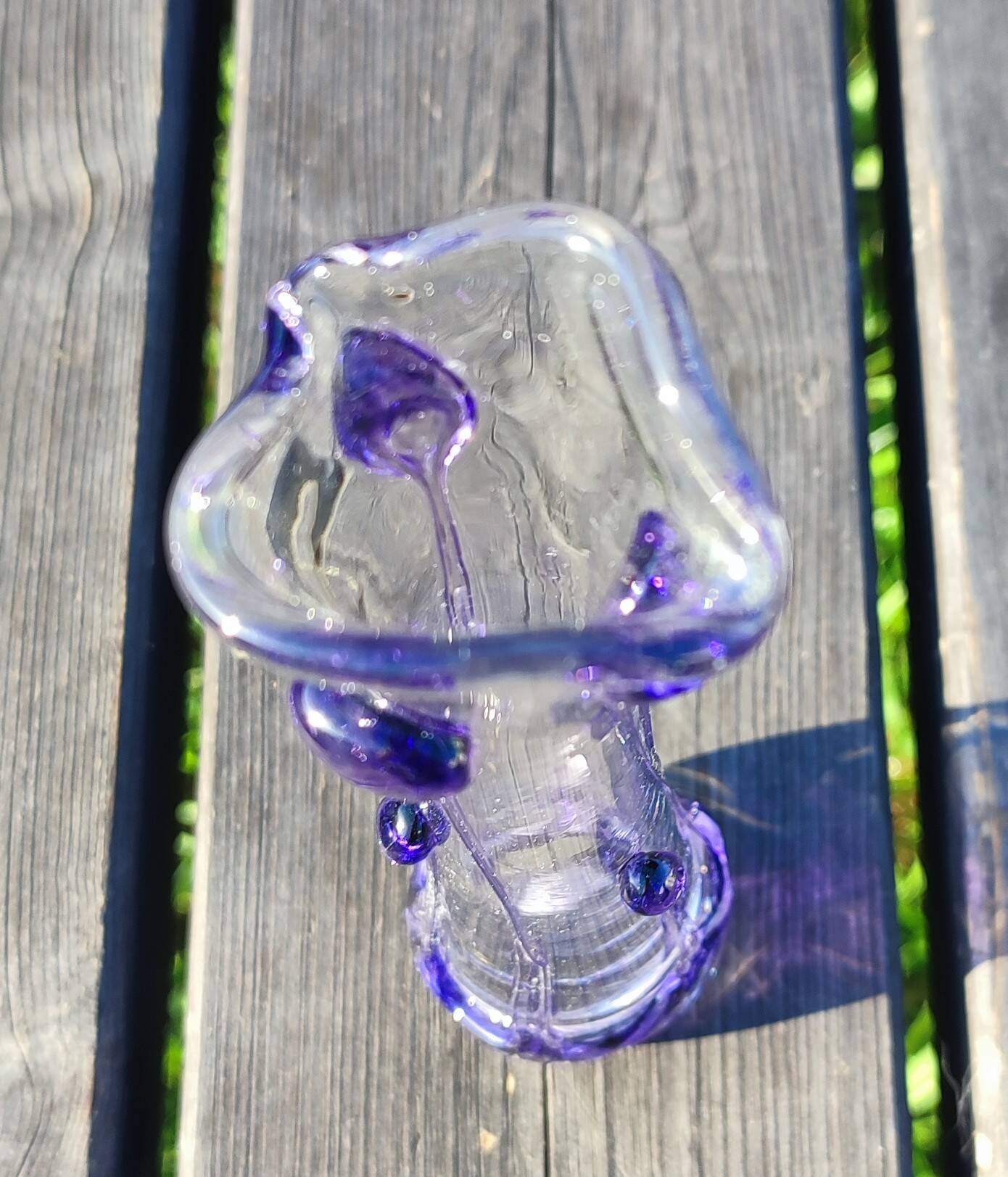 Volcan soliflore vase Laurent Lesiourd art