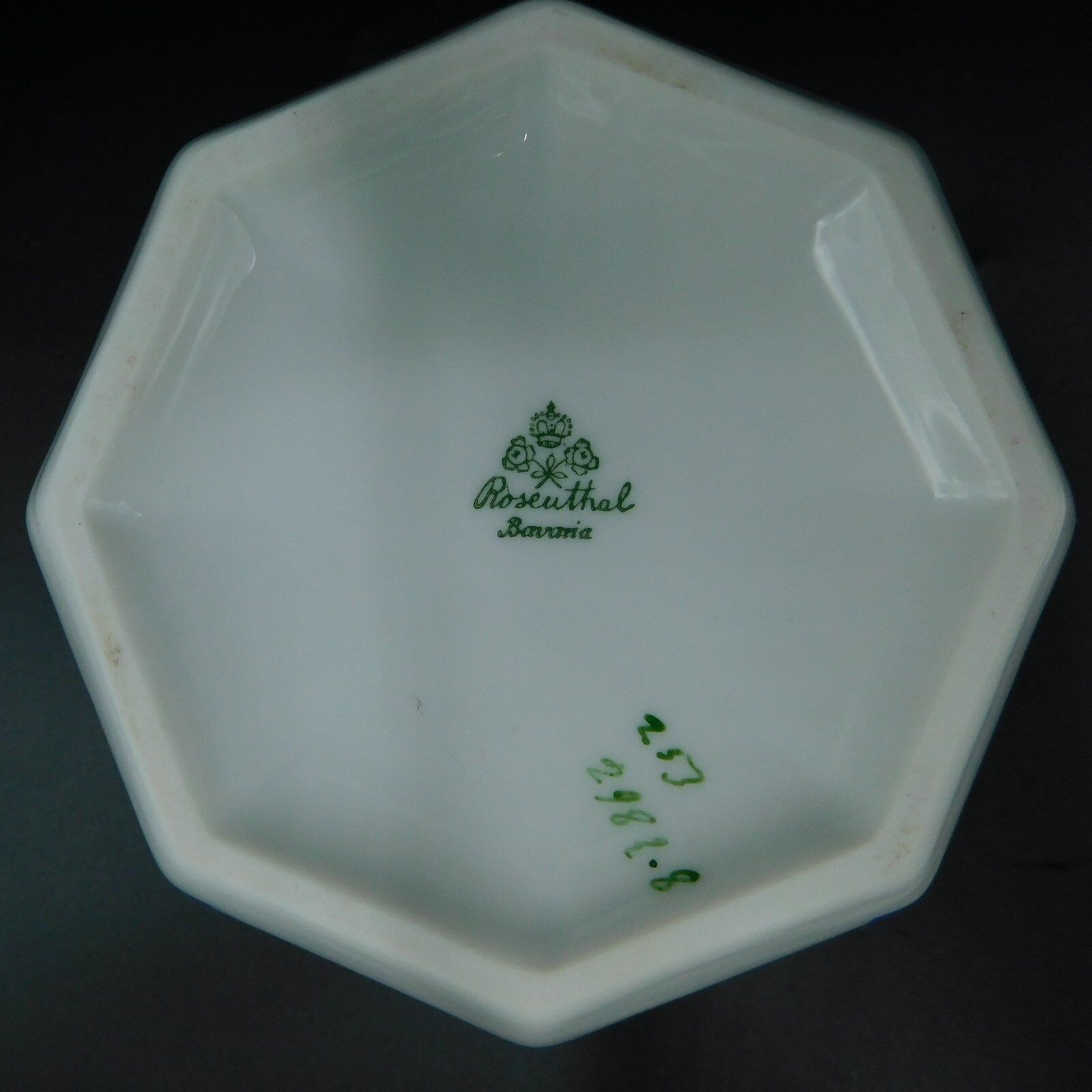 Porcelain sugar - Rosenthal Bavaria - Blue peony