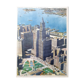 Rossignol Educational Poster – A Skyscraper Neighborhood/Nomadic Pastoralists' Camp