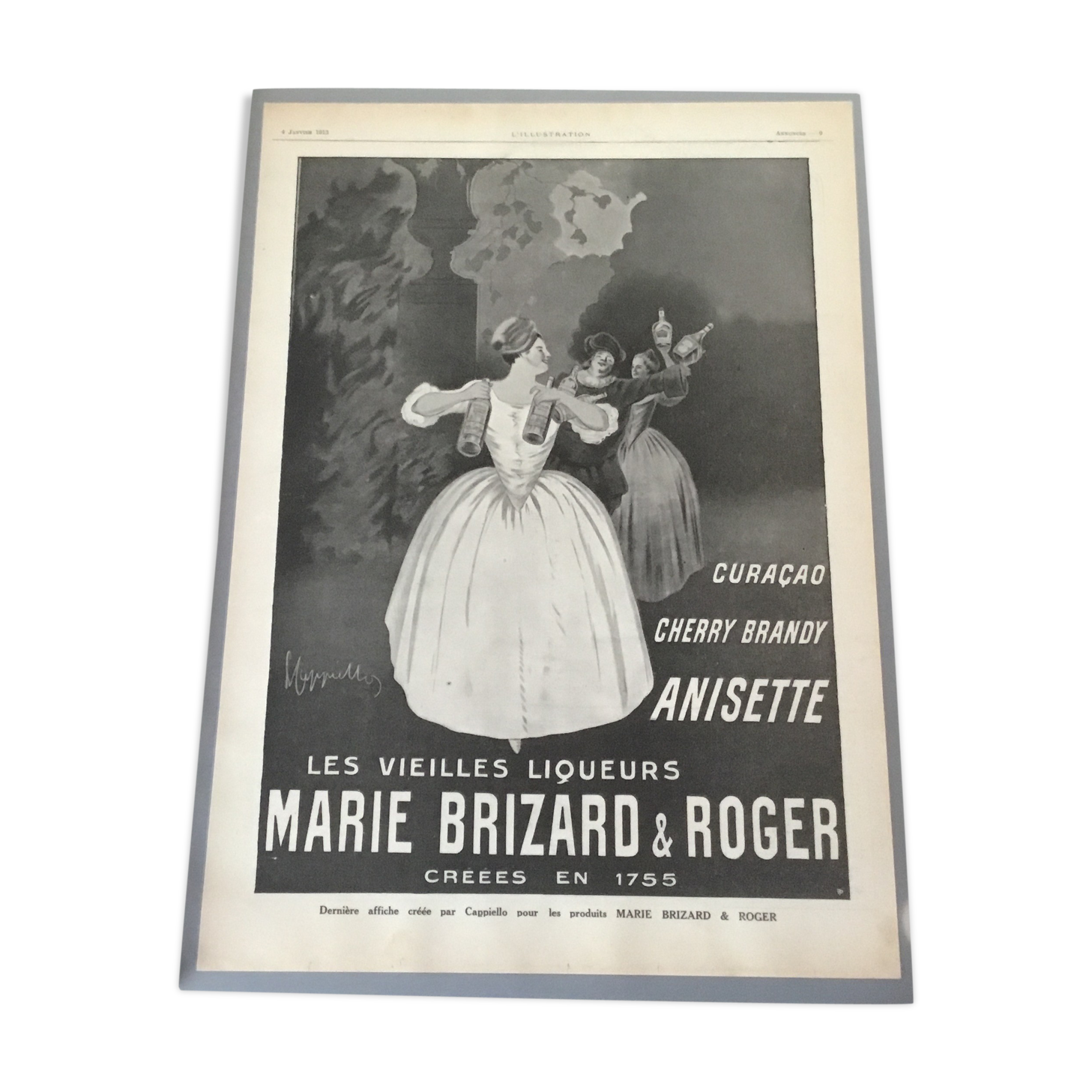 Vintage advertising to be framed