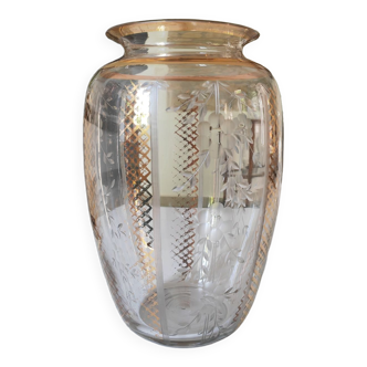 Carved vase