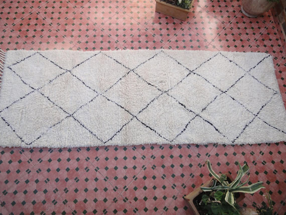 Beni Wool rug 285 x 100 cm