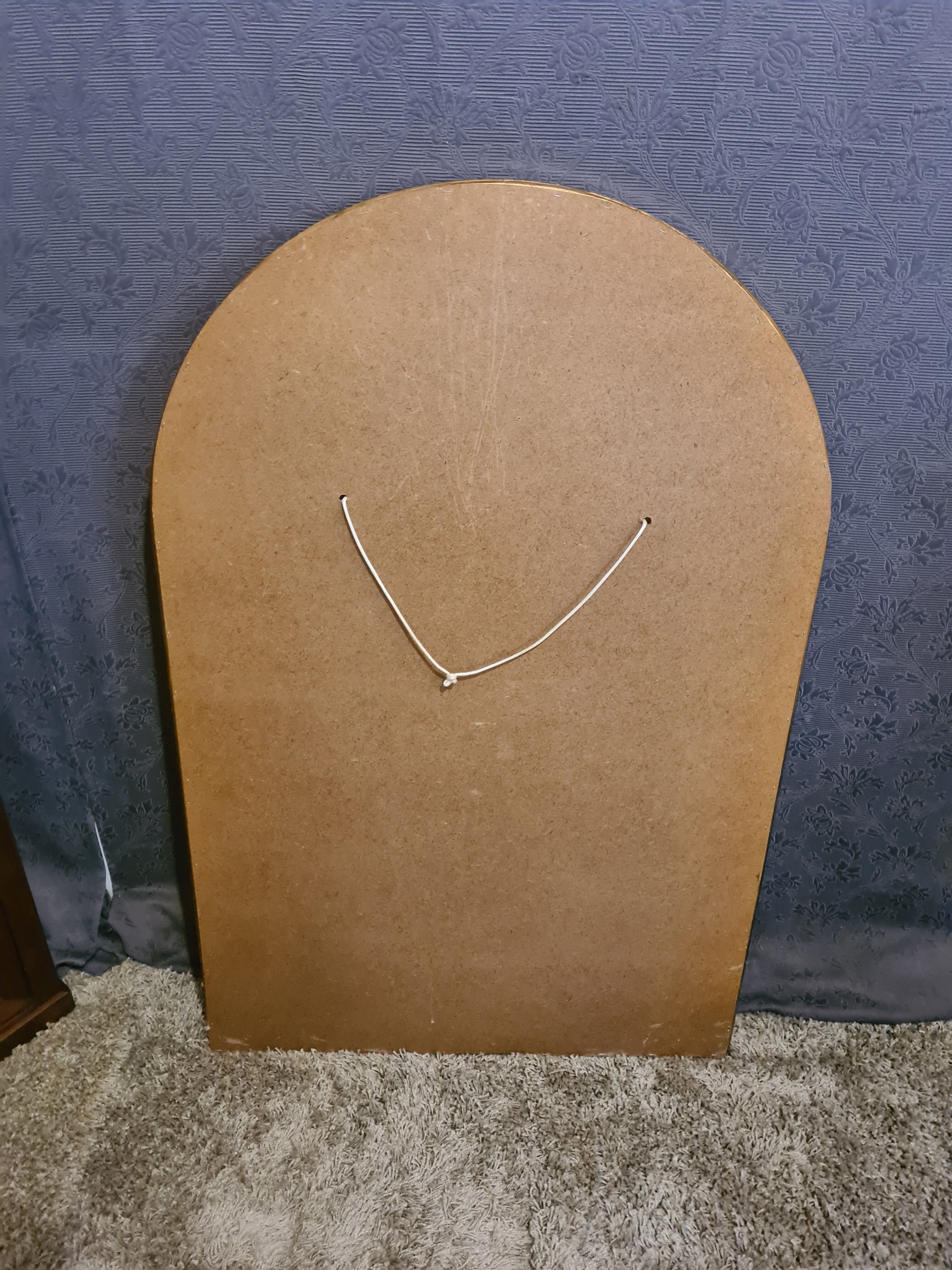 Golden vintage mirror