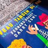 Authentic movie poster from 1958 "The Time of the Hard-boiled Eggs"