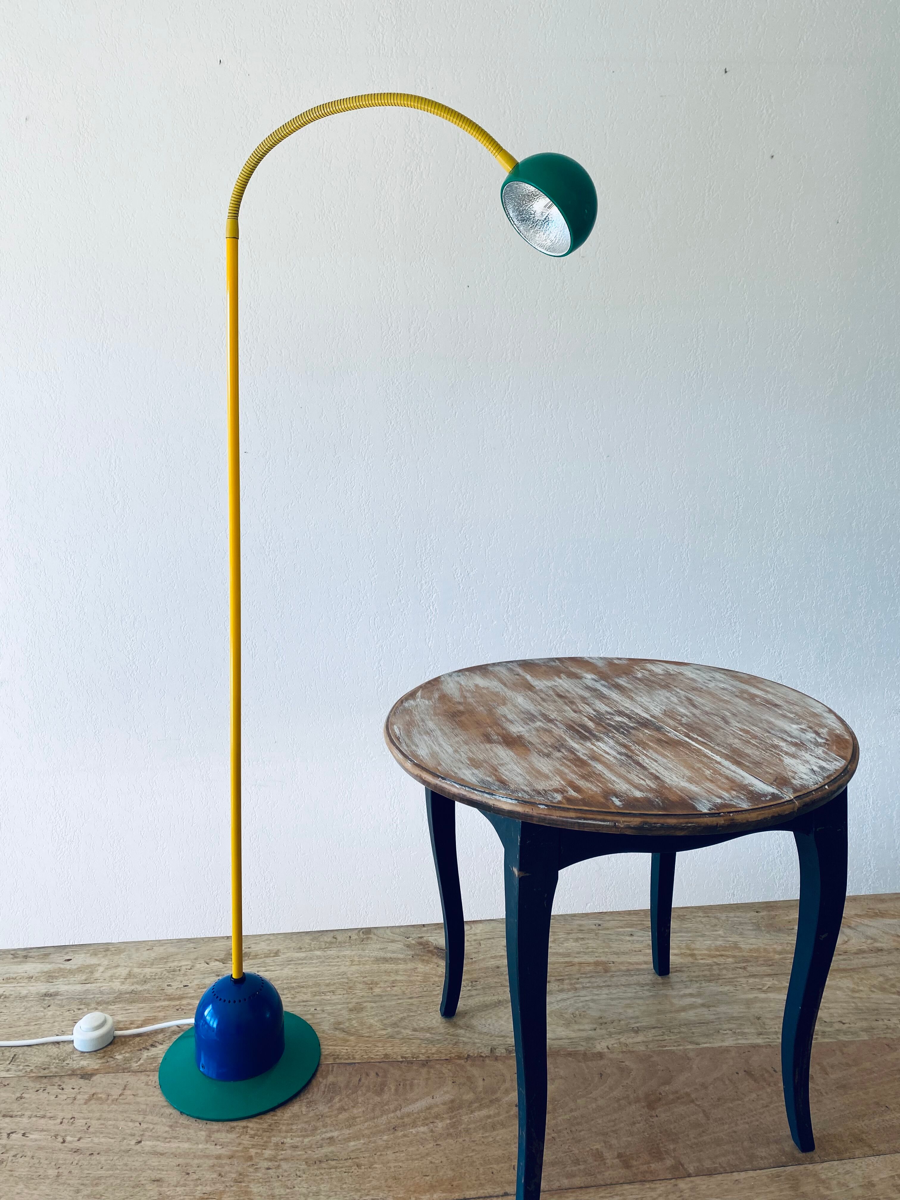Italian design floor lamp 80s