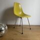 Dsx olive green chair by Charles & Ray Eames for Herman Miller edition mobilier international 1971