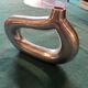 Cast aluminum vase