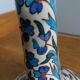 Vase soliflore décor peint Iznik Turquie