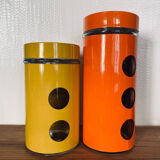 Glass storage jars