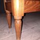 Floor on solid wood stand