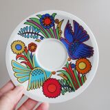 Villeroy and Boch Acapulco mugs and saucers set of 6, colorful coffee or tea sets