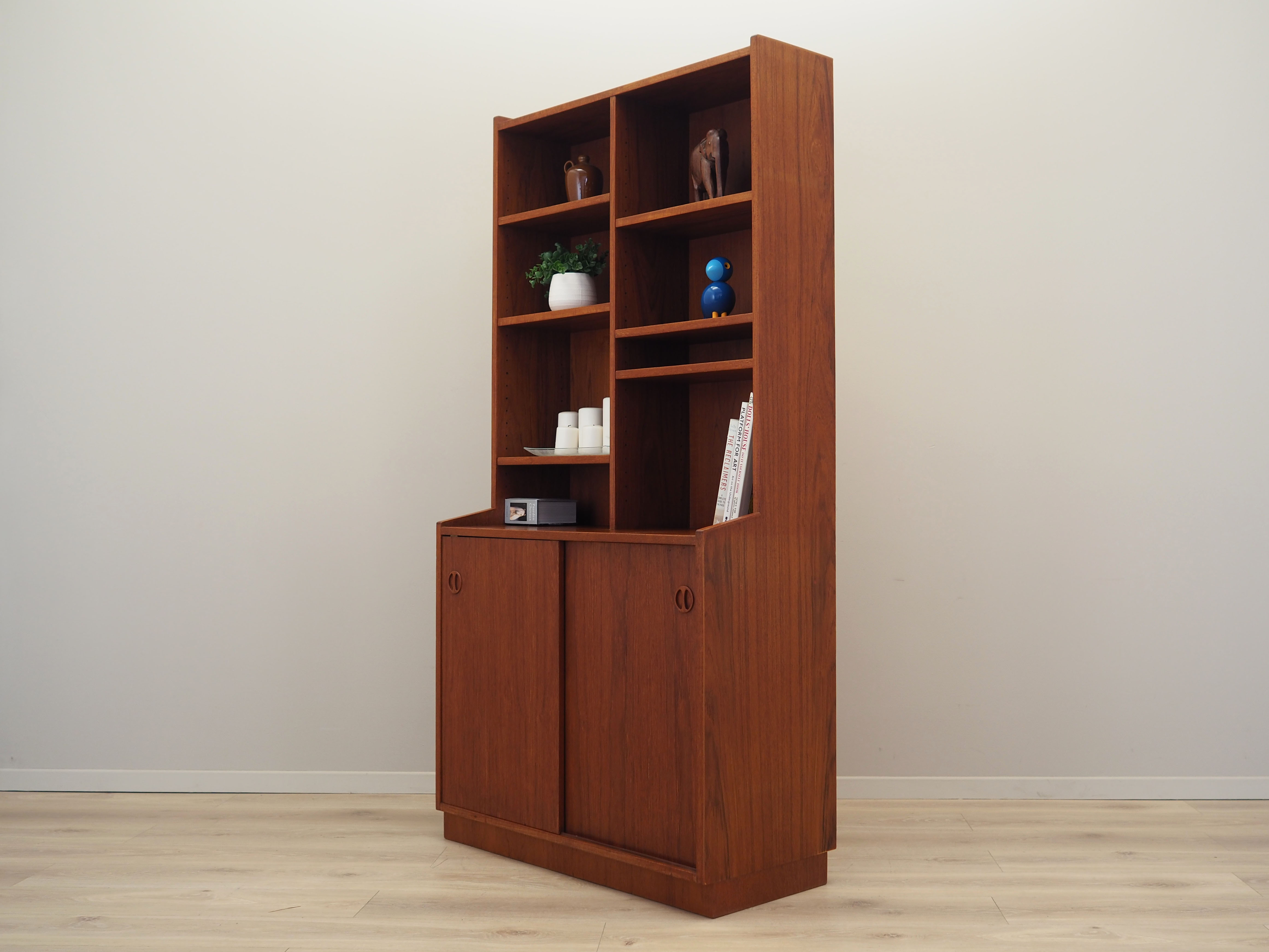 Teak bookcase, Danish design, 1970s, Denmark