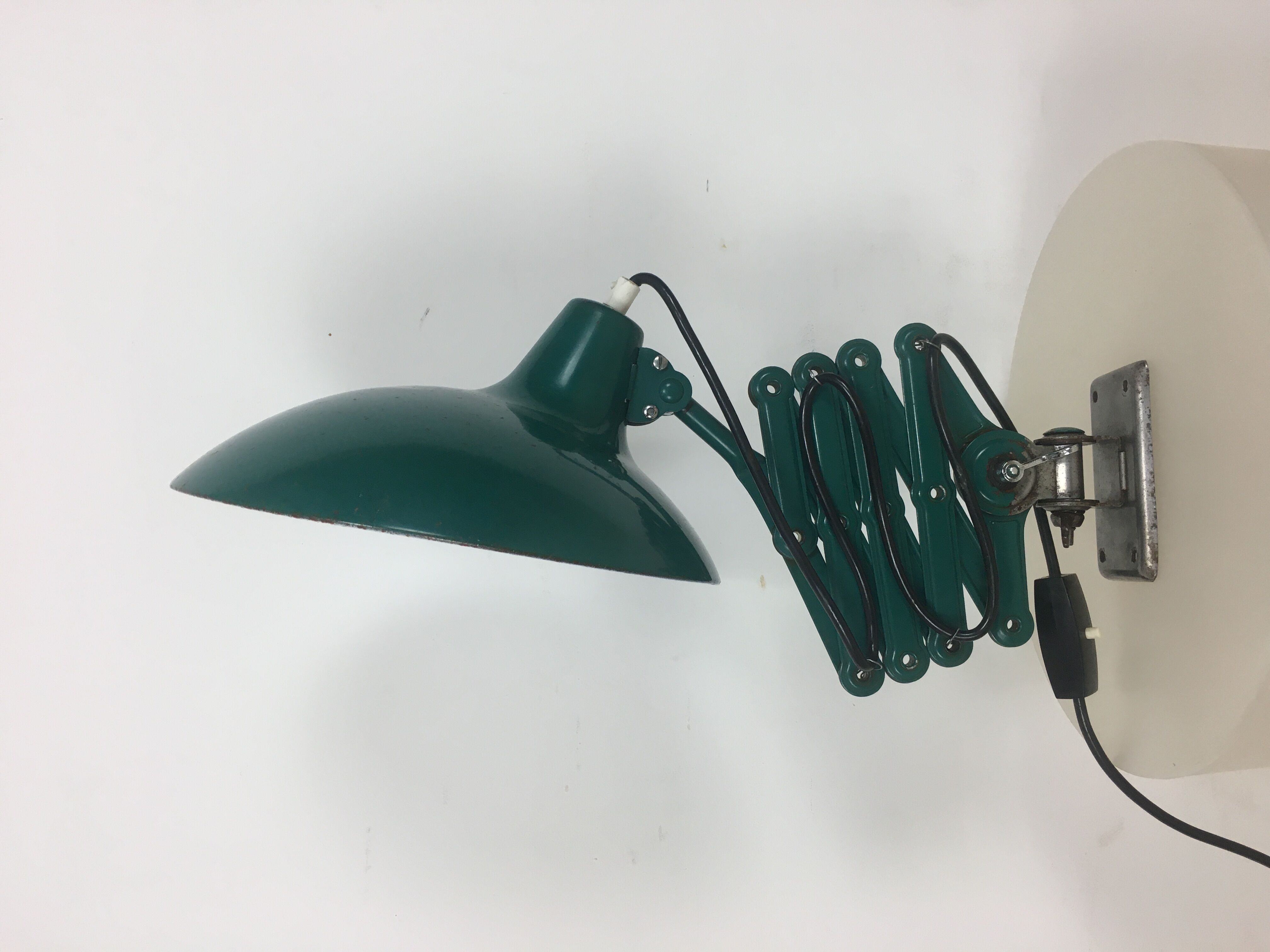 Applique accordéon Kaiser Leuchten industrielle lampe ciseaux