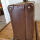 Antique cardboard suitcase