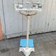 Testut Doctor's Scale Weighs Vintage Person