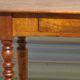 Vintage desk in solid walnut