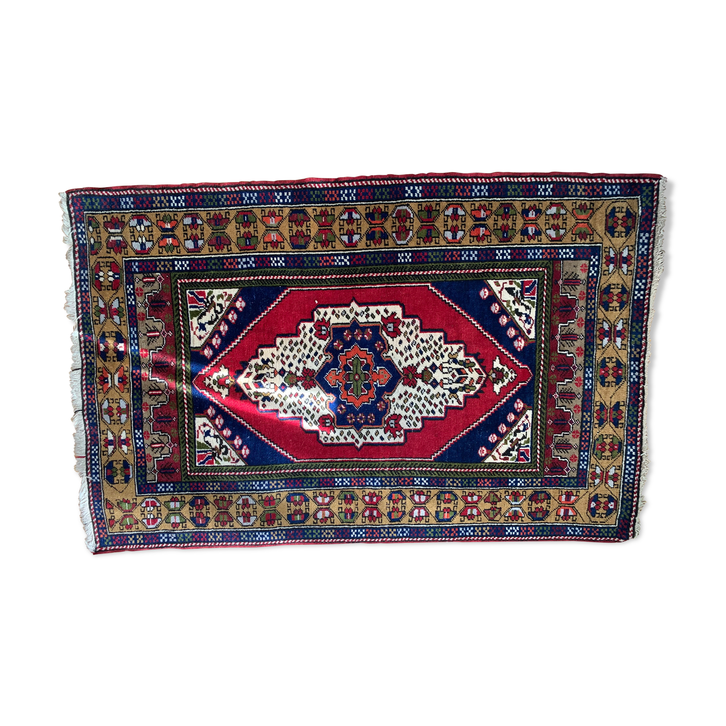 Oriental carpet in wool 190x124 vintage