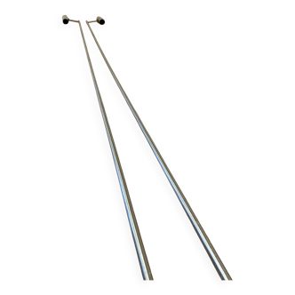 Paire de luminaires à suspendre 330 CM design 1960.