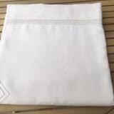 Old linen sheet monogram a d 224 x 312 cm