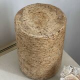 Vase en céramique texturée