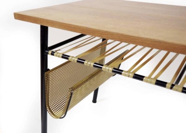Bureau bois années 1950