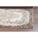 1970s Turkish Oushak Handmade Wool Cotton Beige Area Rug 114x197