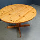 Rainer Daumiller style pine wood dining table, 1970s