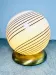 Serie 6000 Swirl Sphere Table Lamp By Zonca Voghera, Italy, 1970S