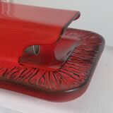 Vintage ceramic wall lamp from the 1970s.