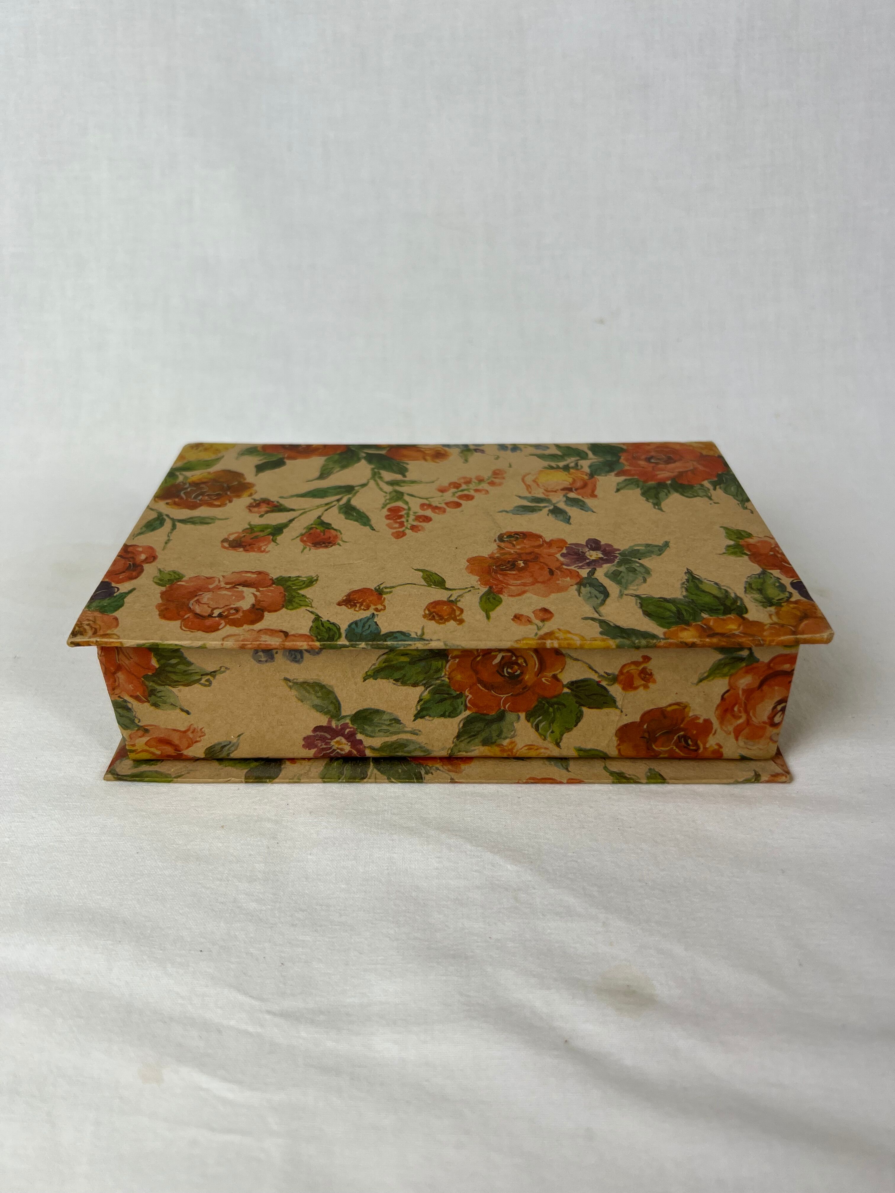 Boîte à bijoux en tissu