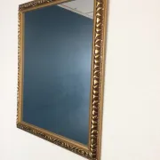 Miroir doré 57x47cm