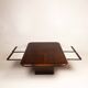 Coffee table model 2315 in parchment and mirrors by Giorgio Tura for Tura, 1980