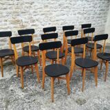 Set of 12 bistro chairs