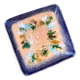 Enameled copper bowl plate, Germany, 1960s.