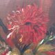 Large bouquet oil painting