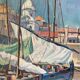 Peinture de voiliers signé Francis Bott