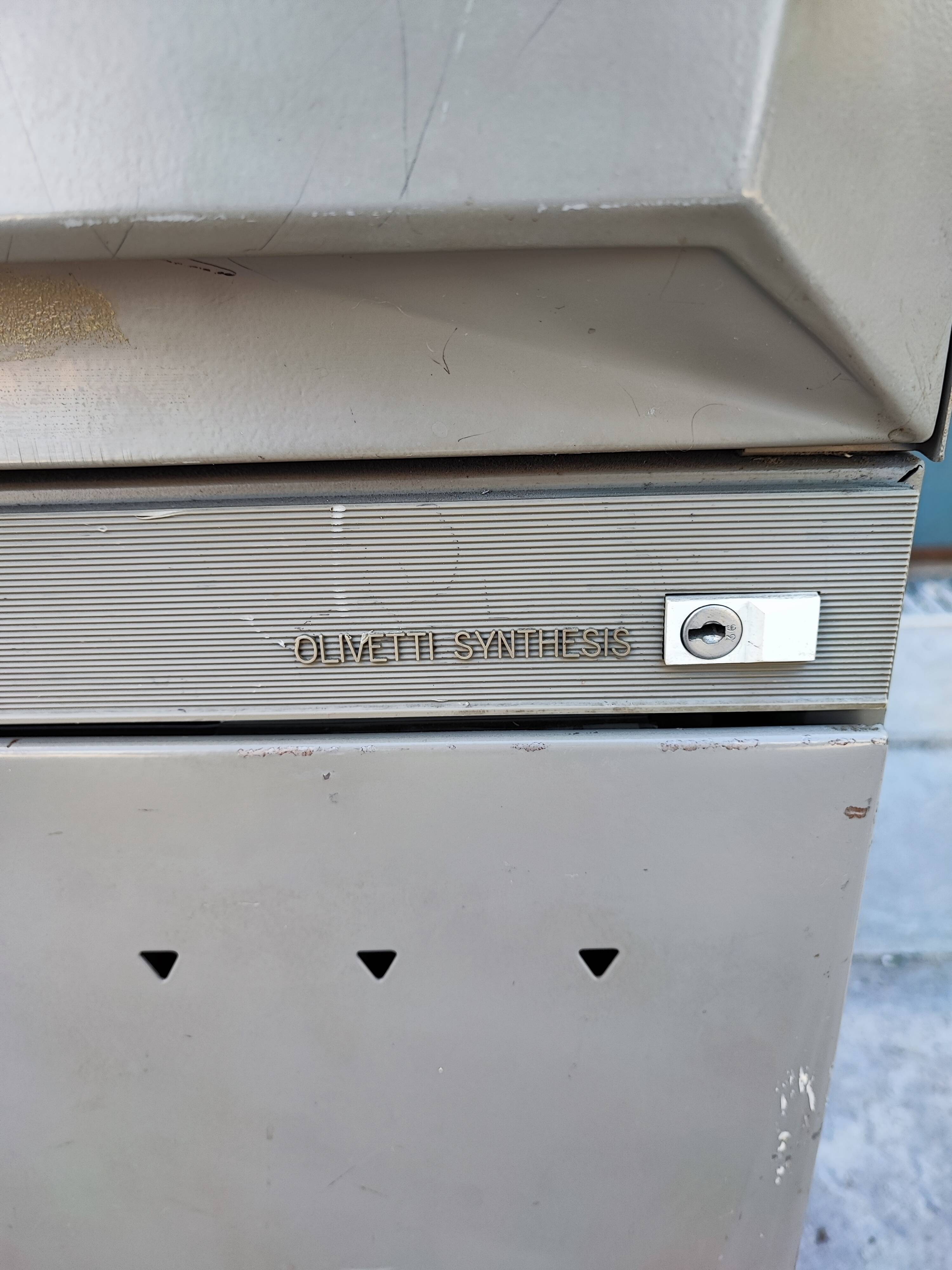Storage cabinet Olivetti Metal Synthesis file