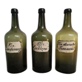Antique Calrsbard bottles, apothecary