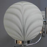 Vintage chandelier with 3 globes