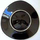 Pair of decorative plates: "Rally" & "Bal at the Opera".