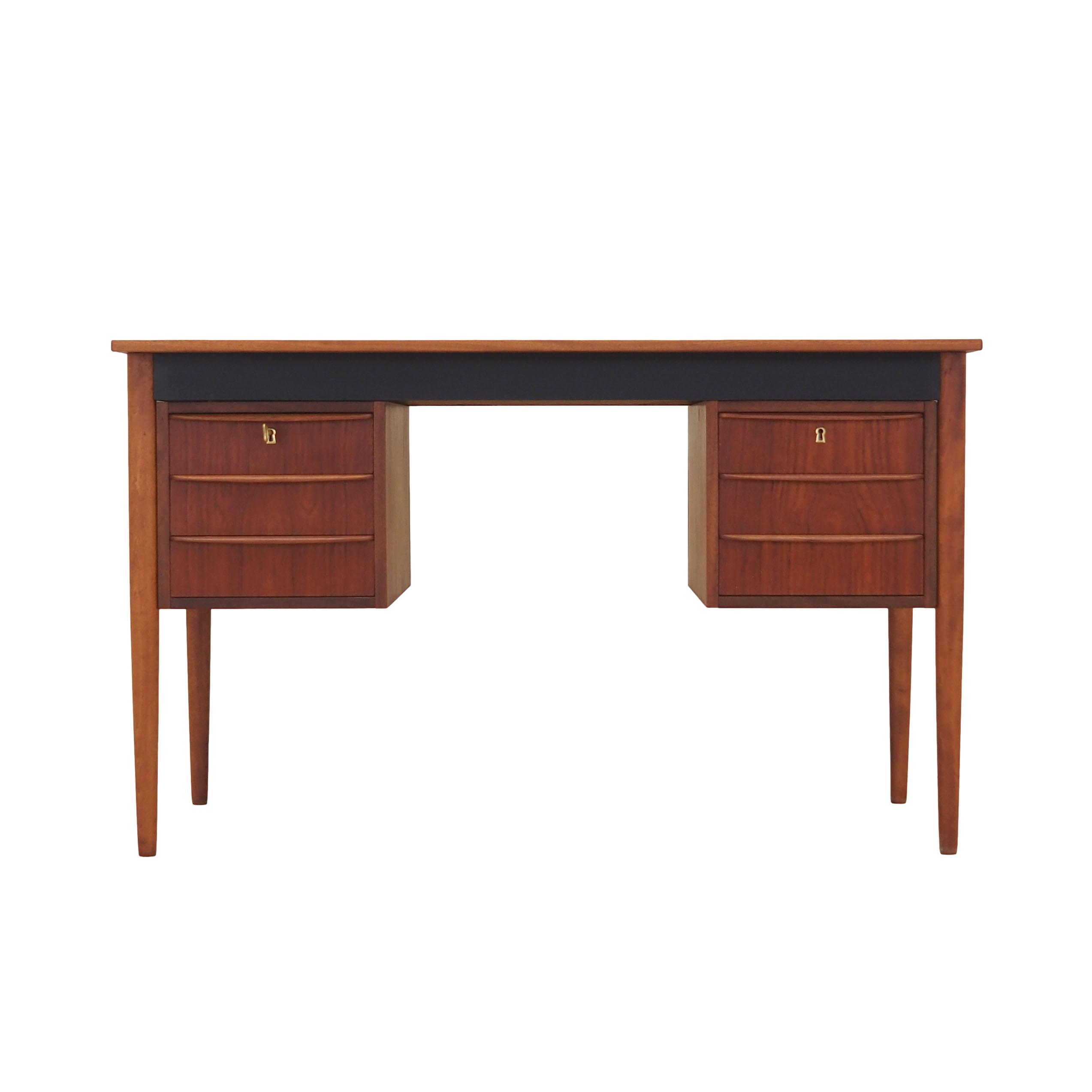 Desk teak, Danish design, 70's