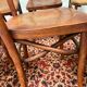 6 anciennes chaises bistrot